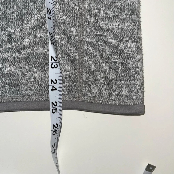 Patagonia Better Sweater Light Gray 1/4 Zip Fleece Sweatshirt Medium Women’s - Picture 7 of 11